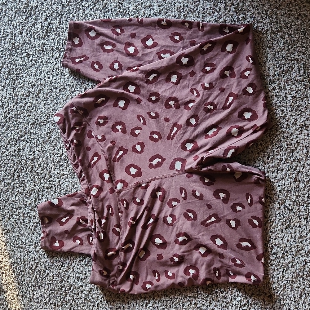 Wonderly Leopard Print Leggings Size XL
